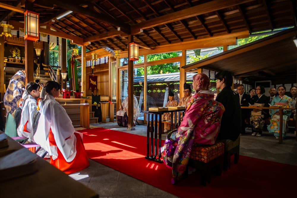 Shinto ceremony, Kyoto